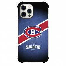 NHL Montreal Canadiens Phone Case For iPhone Samsung Galaxy Pixel OnePlus Vivo Xiaomi Asus Sony Motorola Nokia - Team 1999 Logo Stripe Background
