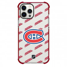 NHL Montreal Canadiens Phone Case For iPhone Samsung Galaxy Pixel OnePlus Vivo Xiaomi Asus Sony Motorola Nokia - Montreal Canadiens Medley Monogram Wordmark