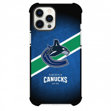 NHL Vancouver Canucks Phone Case For iPhone Samsung Galaxy Pixel OnePlus Vivo Xiaomi Asus Sony Motorola Nokia - Team 2019 Logo Stripe Background