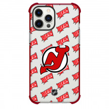 NHL New Jersey Devils Phone Case For iPhone Samsung Galaxy Pixel OnePlus Vivo Xiaomi Asus Sony Motorola Nokia - New Jersey Devils Medley Monogram Wordmark