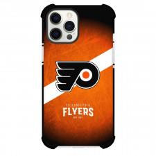 NHL Philadelphia Flyers Phone Case For iPhone Samsung Galaxy Pixel OnePlus Vivo Xiaomi Asus Sony Motorola Nokia - Team Logo Stripe Background