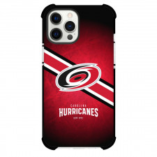 NHL Carolina Hurricanes Phone Case For iPhone Samsung Galaxy Pixel OnePlus Vivo Xiaomi Asus Sony Motorola Nokia - Team Logo Stripe Background