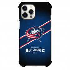 NHL Columbus Blue Jackets Phone Case For iPhone Samsung Galaxy Pixel OnePlus Vivo Xiaomi Asus Sony Motorola Nokia - Team Logo Stripe Background