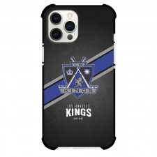 NHL Los Angeles Kings Phone Case For iPhone Samsung Galaxy Pixel OnePlus Vivo Xiaomi Asus Sony Motorola Nokia - Team 1998 Logo Stripe Background