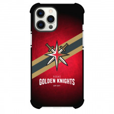 NHL Vegas Golden Knights Phone Case For iPhone Samsung Galaxy Pixel OnePlus Vivo Xiaomi Asus Sony Motorola Nokia - Team 2017 Logo Stripe Background