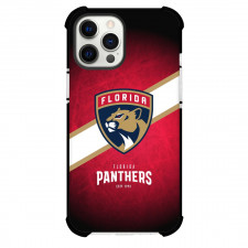 NHL Florida Panthers Phone Case For iPhone Samsung Galaxy Pixel OnePlus Vivo Xiaomi Asus Sony Motorola Nokia - Team Logo Stripe Background