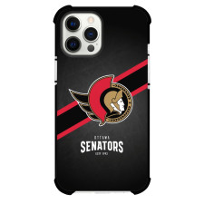 NHL Ottawa Senators Phone Case For iPhone Samsung Galaxy Pixel OnePlus Vivo Xiaomi Asus Sony Motorola Nokia - Team Logo Stripe Background