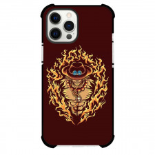 One Piece Phone Case For iPhone Samsung Galaxy Pixel OnePlus Vivo Xiaomi Asus Sony Motorola Nokia - Ace Burning Artwork
