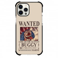 One Piece Buggy Phone Case For iPhone Samsung Galaxy Pixel OnePlus Vivo Xiaomi Asus Sony Motorola Nokia - Buggy Wanted Bounty Poster