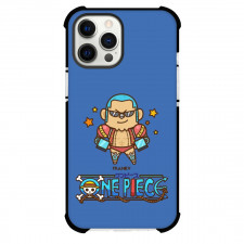 One Piece Franky Phone Case For iPhone Samsung Galaxy Pixel OnePlus Vivo Xiaomi Asus Sony Motorola Nokia - One Piece Cute Franky Portrait Blue Background