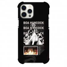 One Piece Boa Hancock Phone Case For iPhone Samsung Galaxy Pixel OnePlus Vivo Xiaomi Asus Sony Motorola Nokia - Boa Hancock Introduction Poster Black Background