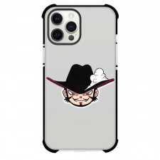 One Piece Mihawk Phone Case For iPhone Samsung Galaxy Pixel OnePlus Vivo Xiaomi Asus Sony Motorola Nokia - Mihawk Chibi Head Sticker