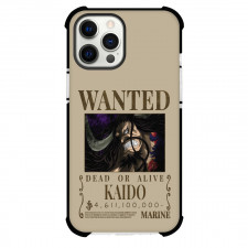 One Piece Kaido Phone Case For iPhone Samsung Galaxy Pixel OnePlus Vivo Xiaomi Asus Sony Motorola Nokia - Kaido Wanted Bounty Poster