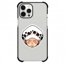 One Piece Trafalgar D Water Law  Phone Case For iPhone Samsung Galaxy Pixel OnePlus Vivo Xiaomi Asus Sony Motorola Nokia - Trafalgar D Water Law  Chibi Head Sticker