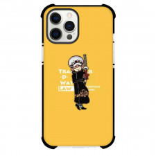 One Piece Trafalgar D Water Law Phone Case For iPhone Samsung Galaxy Pixel OnePlus Vivo Xiaomi Asus Sony Motorola Nokia - Trafalgar D Water Law  Portrait Yellow Background