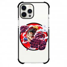 One Piece Luffy Phone Case For iPhone Samsung Galaxy Pixel OnePlus Vivo Xiaomi Asus Sony Motorola Nokia - Luffy Gear 4 Fighting Sticker