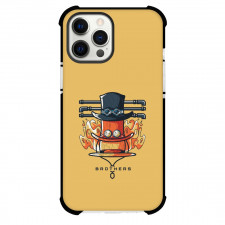 One Piece Phone Case For iPhone Samsung Galaxy Pixel OnePlus Vivo Xiaomi Asus Sony Motorola Nokia - Hats of Brothers Luffy Ace Sabo