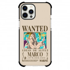 One Piece Marco Phone Case For iPhone Samsung Galaxy Pixel OnePlus Vivo Xiaomi Asus Sony Motorola Nokia - Marco Wanted Bounty Poster