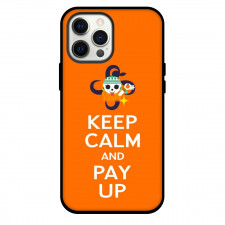 One Piece Nami Phone Case For iPhone Samsung Galaxy Pixel OnePlus Vivo Xiaomi Asus Sony Motorola Nokia - Nami Keep Calm And Pay Up Orange Background