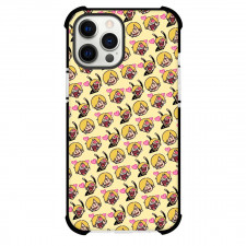 One Piece Sanji Phone Case For iPhone Samsung Galaxy Pixel OnePlus Vivo Xiaomi Asus Sony Motorola Nokia - Sanji Chibi Avator Pattern Art On Yellow Background