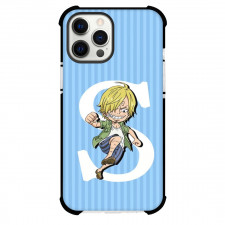 One Piece Sanji Phone Case For iPhone Samsung Galaxy Pixel OnePlus Vivo Xiaomi Asus Sony Motorola Nokia - Sanji Stripe Blue Background