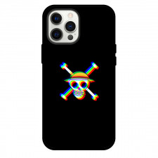 One Piece Straw Hat Pirates Phone Case For iPhone Samsung Galaxy Pixel OnePlus Vivo Xiaomi Asus Sony Motorola Nokia - Straw Hat Pirate Logo Trip Effect
