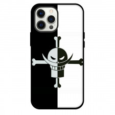 One Piece Whitebeard Phone Case For iPhone Samsung Galaxy Pixel OnePlus Vivo Xiaomi Asus Sony Motorola Nokia - Whitebeard Pirates Black And White Logo