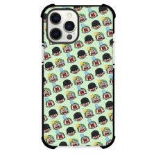 One Piece Zoro Phone Case For iPhone Samsung Galaxy Pixel OnePlus Vivo Xiaomi Asus Sony Motorola Nokia - Zoro Chibi Avator Pattern Art On Green Background