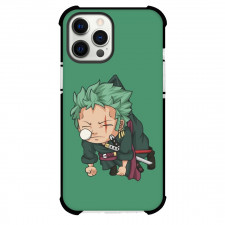 One Piece Zoro Phone Case For iPhone Samsung Galaxy Pixel OnePlus Vivo Xiaomi Asus Sony Motorola Nokia - Zoro Sleeping Green Background