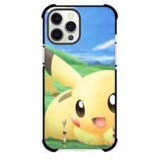 Pokemon Pikachu Phone Case For iPhone Samsung Galaxy Pixel OnePlus Vivo Xiaomi Asus Sony Motorola Nokia - Cute Pikachu Lying On The Grass