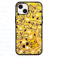 Pokemon Pikachu Phone Case For iPhone Samsung Galaxy Pixel OnePlus Vivo Xiaomi Asus Sony Motorola Nokia - Moody Pikachu Pattern Art