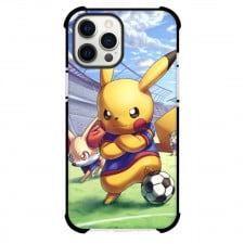 Pokemon Pikachu Phone Case For iPhone Samsung Galaxy Pixel OnePlus Vivo Xiaomi Asus Sony Motorola Nokia - Pikachu Pokemon Football Match