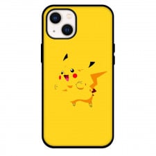 Pokemon Pikachu Phone Case For iPhone Samsung Galaxy Pixel OnePlus Vivo Xiaomi Asus Sony Motorola Nokia - Pikachu Smiling Minimalist Art