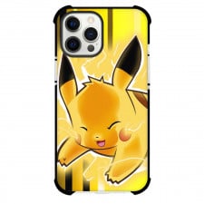 Pokemon Pikachu Phone Case For iPhone Samsung Galaxy Pixel OnePlus Vivo Xiaomi Asus Sony Motorola Nokia - Pikachu Shooting Thunderbolt All Around