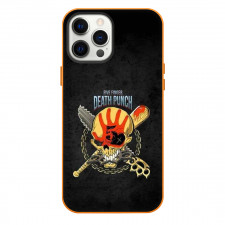 Five Finger Death Punch Phone Case For iPhone Samsung Galaxy Pixel OnePlus Vivo Xiaomi Asus Sony Motorola Nokia - Logo Retro Skull Grunge