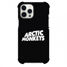 Arctic Monkeys Phone Case For iPhone Samsung Galaxy Pixel OnePlus Vivo Xiaomi Asus Sony Motorola Nokia - Arctic Monkeys Logo On Black Background