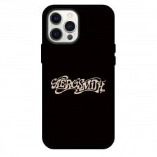 Aerosmith Phone Case For iPhone Samsung Galaxy Pixel OnePlus Vivo Xiaomi Asus Sony Motorola Nokia - Aerosmith Logo On Black Background