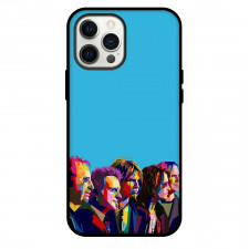 Aerosmith Phone Case For iPhone Samsung Galaxy Pixel OnePlus Vivo Xiaomi Asus Sony Motorola Nokia - Aerosmith Wpap Pop Art On Blue Background