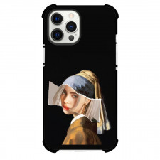 Billie Eilish Phone Case For iPhone Samsung Galaxy Pixel OnePlus Vivo Xiaomi Asus Sony Motorola Nokia - Billie Eilish Girl With Pearl Earring Crossover Art
