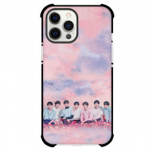 BTS Phone Case For iPhone Samsung Galaxy Pixel OnePlus Vivo Xiaomi Asus Sony Motorola Nokia - BTS Bangtan Boys Pink Theme Art