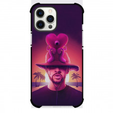 Bad Bunny Phone Case For iPhone Samsung Galaxy Pixel OnePlus Vivo Xiaomi Asus Sony Motorola Nokia - Bad Bunny Pop Art Sunset