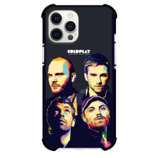 Coldplay Phone Case For iPhone Samsung Galaxy Pixel OnePlus Vivo Xiaomi Asus Sony Motorola Nokia - Coldplay Wpap Popart Black Background