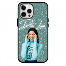 Dua Lipa Phone Case For iPhone Samsung Galaxy Pixel OnePlus Vivo Xiaomi Asus Sony Motorola Nokia - Dua Lipa Cyan Glitters Poster