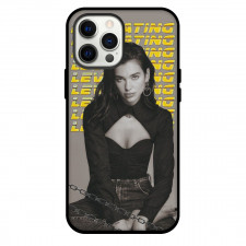 Dua Lipa Phone Case For iPhone Samsung Galaxy Pixel OnePlus Vivo Xiaomi Asus Sony Motorola Nokia - Dua Lipa Sitting Grayscale