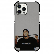 Eminem Phone Case For iPhone Samsung Galaxy Pixel OnePlus Vivo Xiaomi Asus Sony Motorola Nokia - Eminem Grayscale Holding Knife Portrait