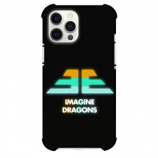 Imagine Dragons Phone Case For iPhone Samsung Galaxy Pixel OnePlus Vivo Xiaomi Asus Sony Motorola Nokia - Imagine Dragons Logo Black Background