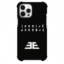 Imagine Dragons Phone Case For iPhone Samsung Galaxy Pixel OnePlus Vivo Xiaomi Asus Sony Motorola Nokia - Imagine Dragons Logo Special Letters Black Background