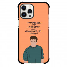 Matthew Perry Phone Case For iPhone Samsung Galaxy Pixel OnePlus Vivo Xiaomi Asus Sony Motorola Nokia - Matthew Perry Hopeless And Awkward For Love Minimalist Art
