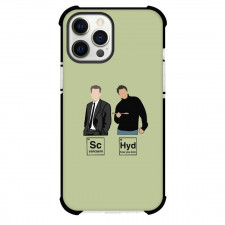 Matthew Perry Phone Case For iPhone Samsung Galaxy Pixel OnePlus Vivo Xiaomi Asus Sony Motorola Nokia - Matthew Perry With Joey Minimalist Art On Green Background