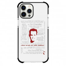 Matthew Perry Phone Case For iPhone Samsung Galaxy Pixel OnePlus Vivo Xiaomi Asus Sony Motorola Nokia - Matthew Perry Famous Quote Red Logo
